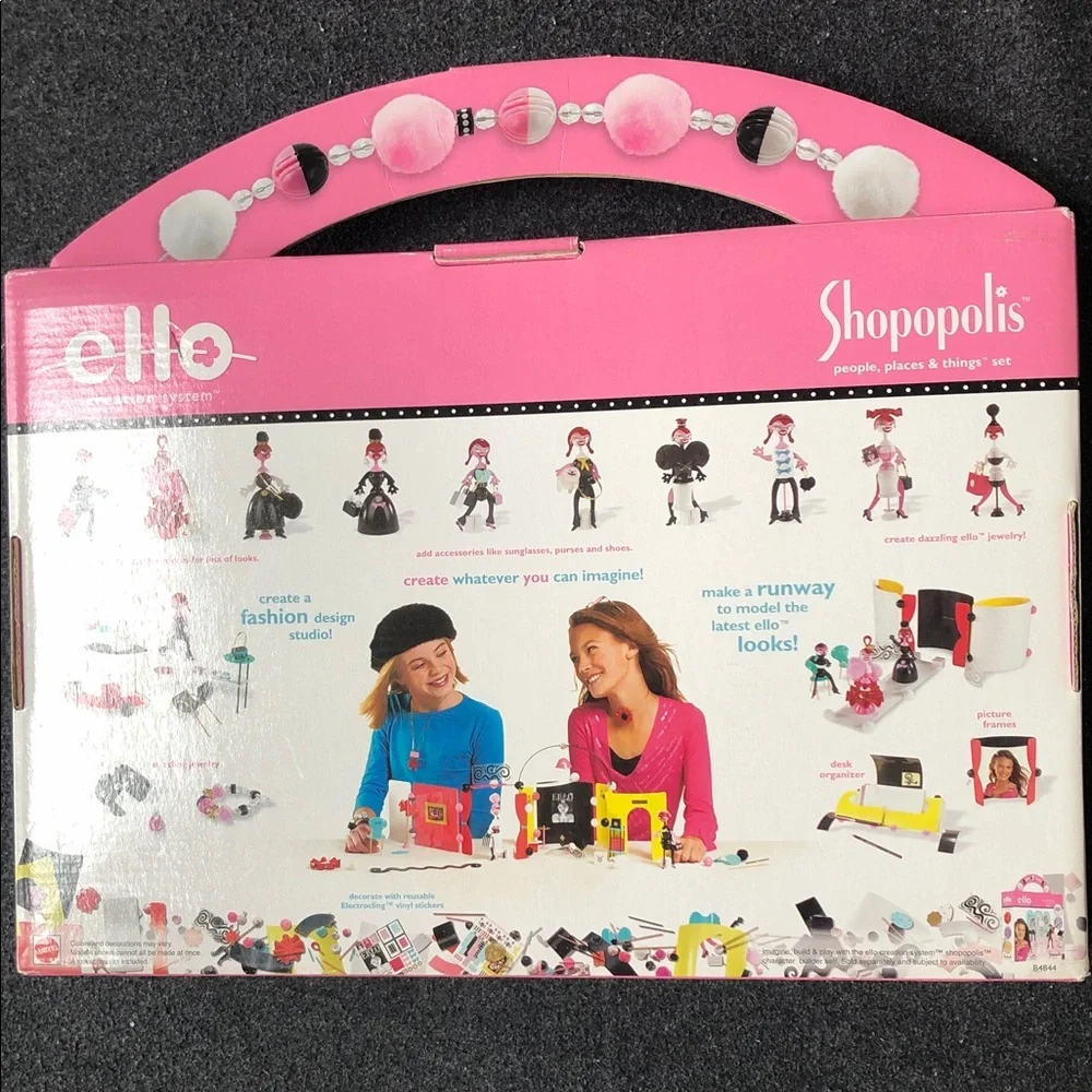 Ello Creation System Fun & Easy Shopopolis Starter 200+ Rebuildable Pieces Toy